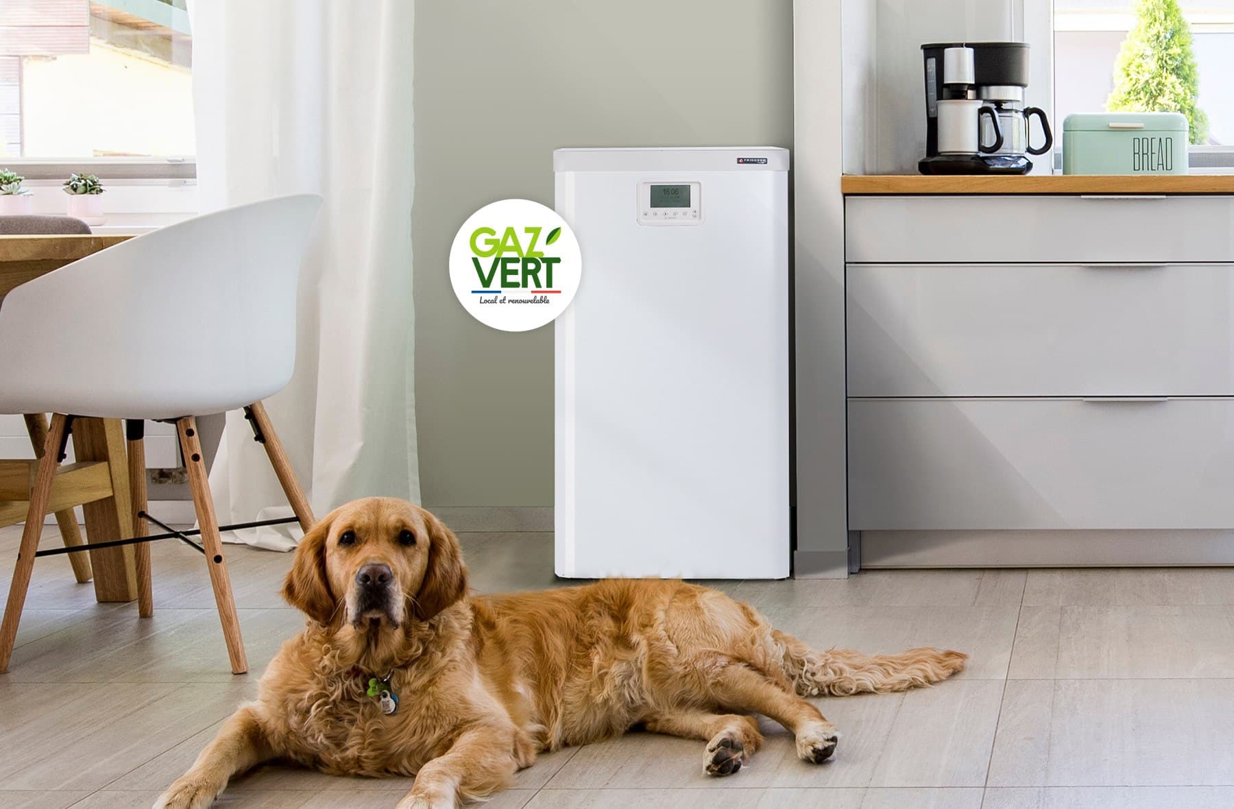 Chaudière gaz à condensation Frisquet Prestige — fabriquée en France